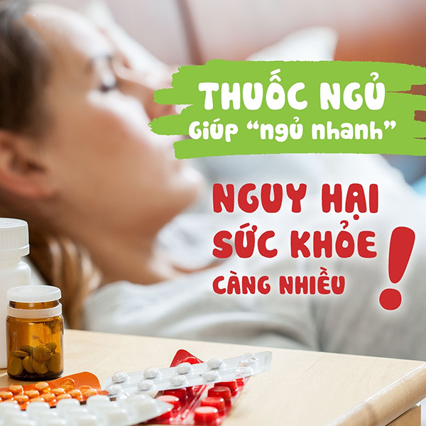 Thuốc ngủ giúp ngủ “nhanh hơn” nhưng tiềm ẩn nhiều nguy hại cho sức khỏe