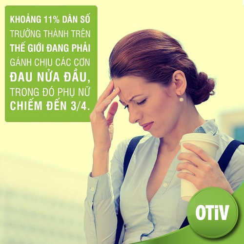 OTiV – Cải thiện đau đầu, đau nửa đầu hiệu quả