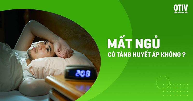 Mất ngủ có làm tăng huyết áp không? Có gây nguy hiểm không?