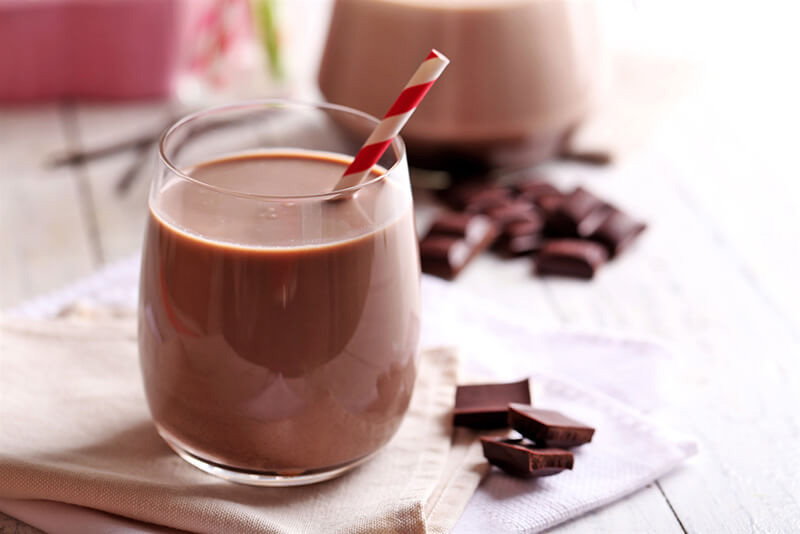Sữa socola (chiết xuất cacao) có thể gây mất ngủ nếu uống không đúng cách