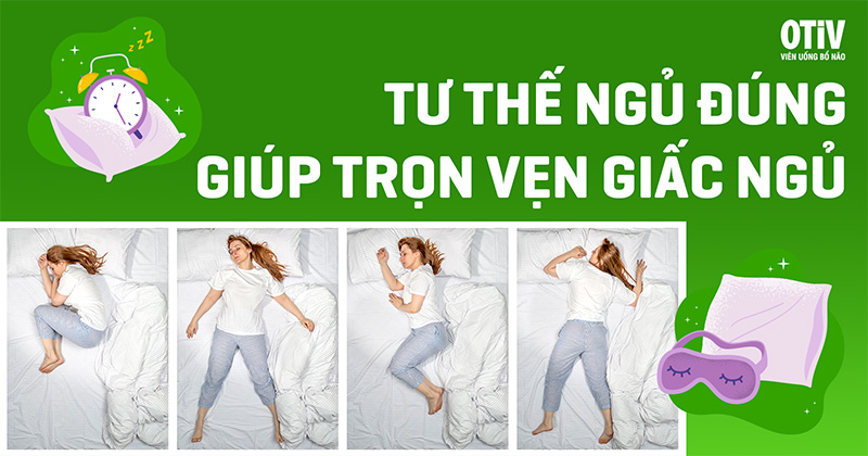 Tư thế ngủ đúng