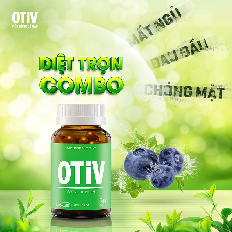 vien uong otiv ho tro cai thien mat ngu Viên uống otiv hỗ trợ cải thiện mất ngủ