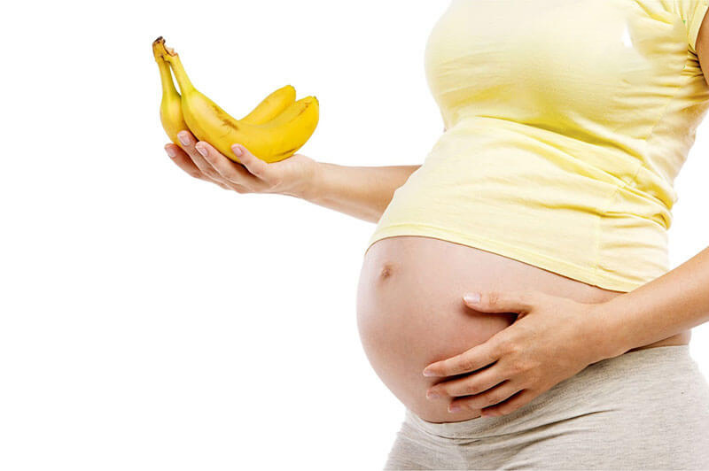 Chuối là một loại thực phẩm bổ dưỡng dành cho phụ nữ mang thai