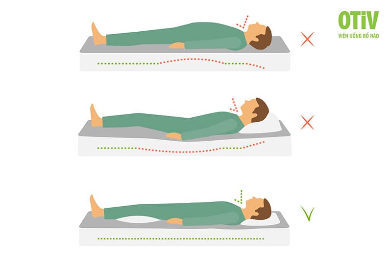 Tư thế nằm ngửa mà bạn nên chú ý