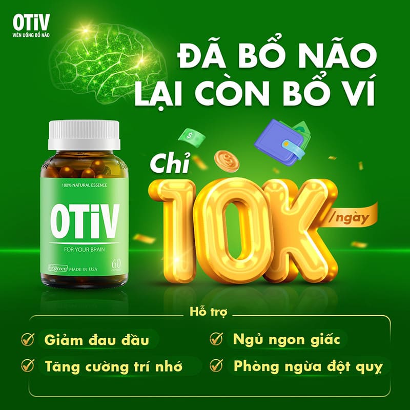 Viên uống otiv từ mỹ giúp cải thiện hỗ trợ giấc ngủ
