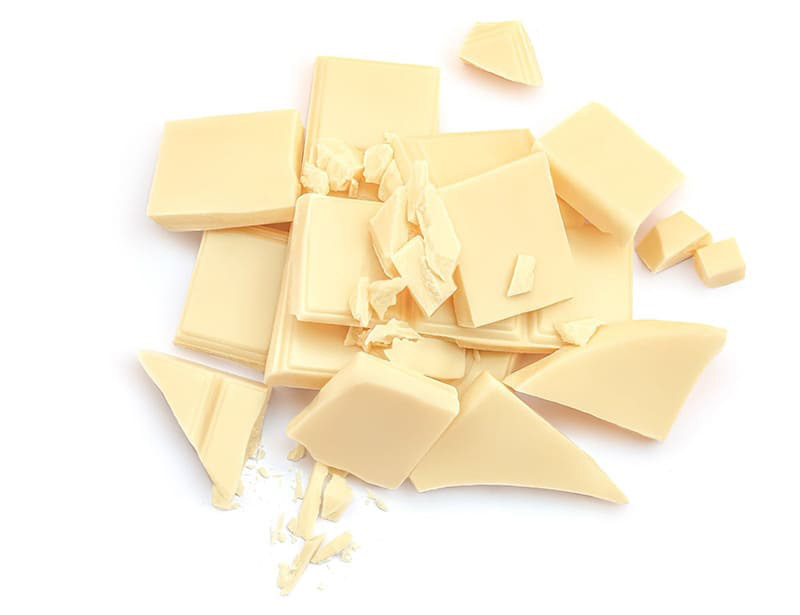 Có thể sử dụng socola trắng để hạn chế tác động đến giấc ngủ.