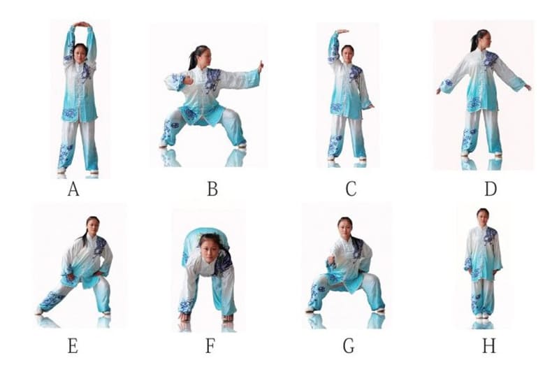 bài tập khí công bát đoạn cẩm