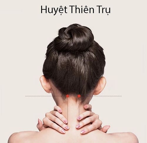 huyệt thiên trụ