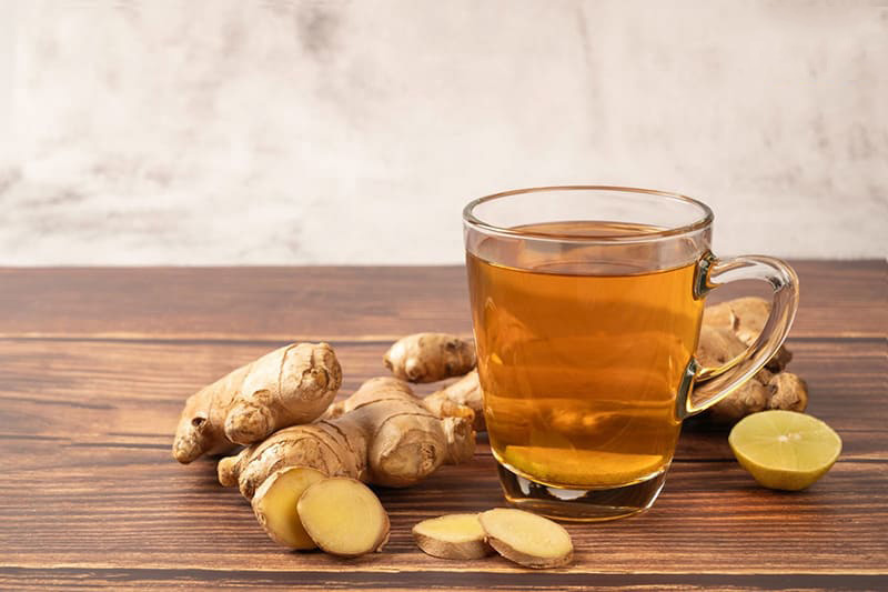 Trà gừng giúp giảm căng thẳng, cải thiện giấc ngủ, giúp bạn dễ ngủ hơn