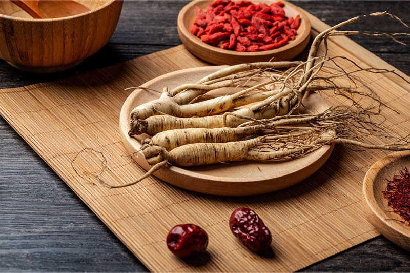 nhâm sâm và táo đỏ hỗ trợ cải thiện giấc ngủ