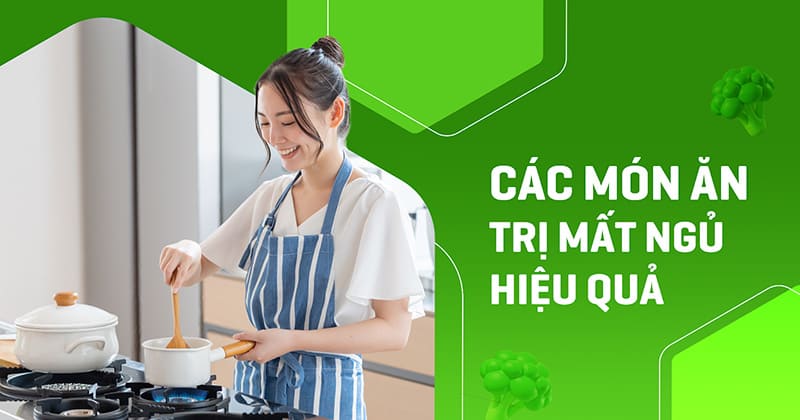 các món ăn trị mất ngủ