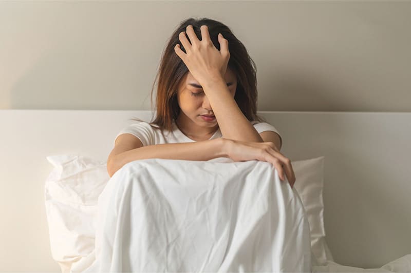 người bị sốt xuất huyết có thể bị mất ngủ
