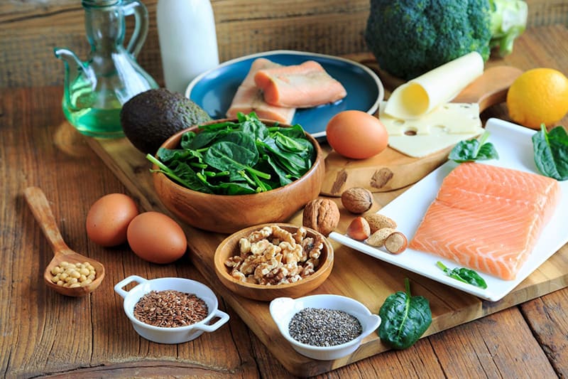 tăng cường thực phẩm giàu chất chống oxy hóa và omega 3