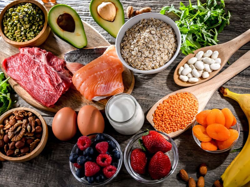 bổ sung đẩy đủ dưỡng chất cho cơ thể