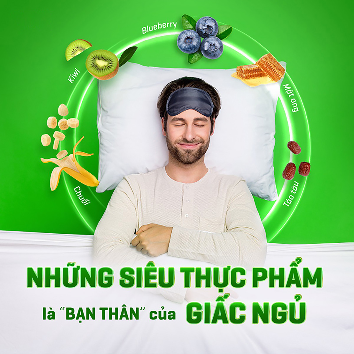 siêu thực phẩm là bạn thân của giấc ngủ